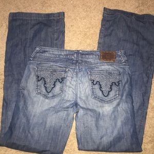 Antik denim jeans wide leg lighter weight 30